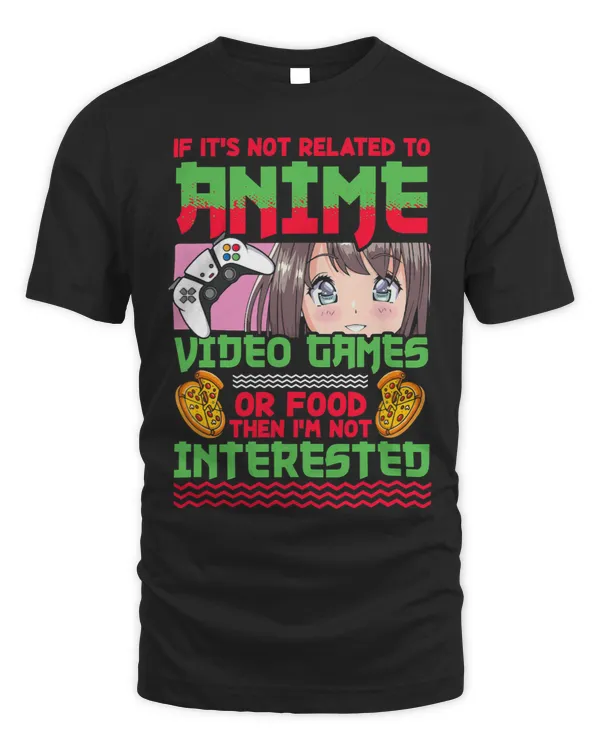 Anime Video Games Food Pizza Japan Anime Gamer Otaku