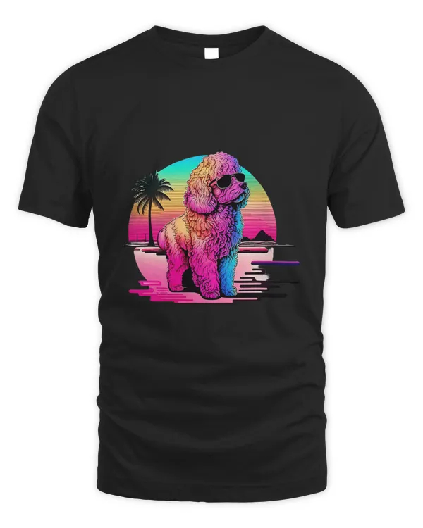 80s Synthwave and Poodle Aesthetic