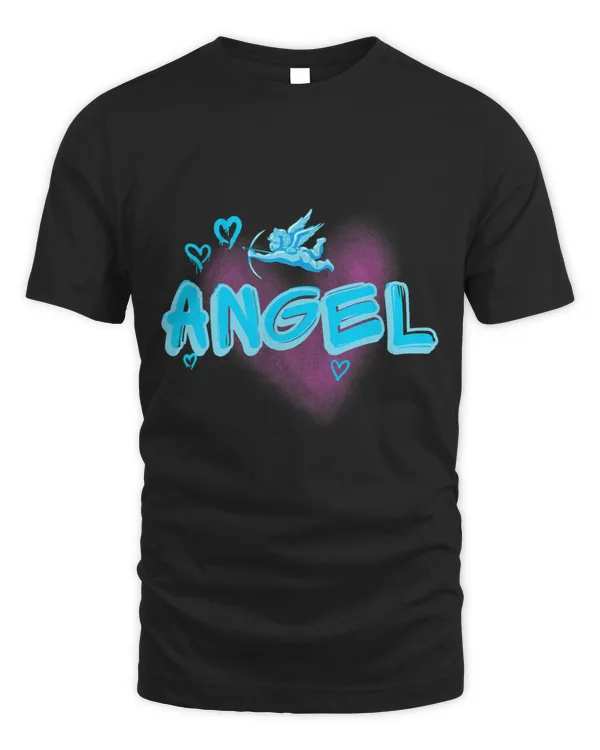 Angel y2k Aesthetic 2000s Millennial Nostalgia Pink Graffiti 2