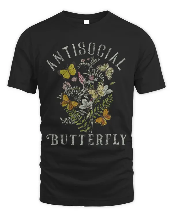 Antisocial Butterfly Fairy Grunge Fairycore Aesthetic Goth