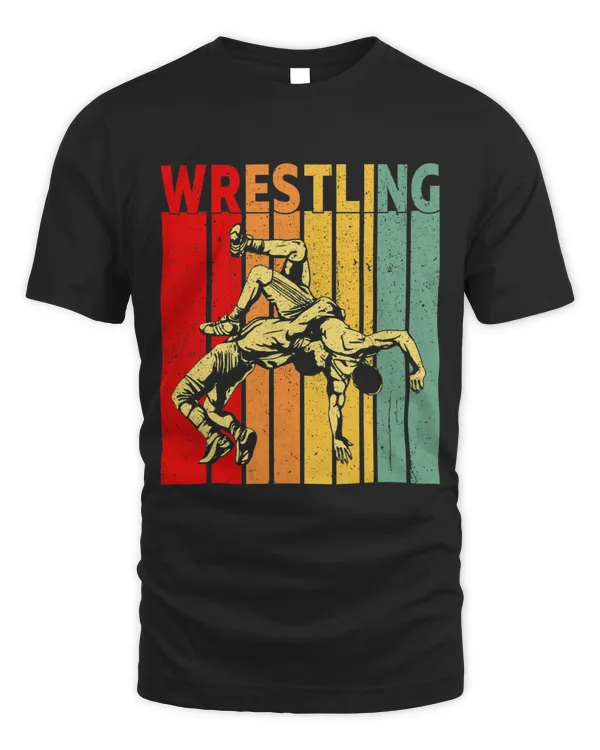 Retro Wrestling Lover Vintage Sport Christmas Fathers Day