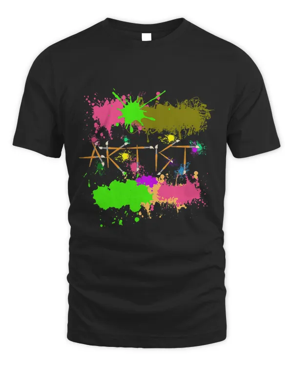 Artist Painters Funny Womens Splatter Paint Graffiti Costume