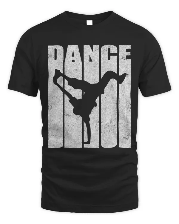 Hip Hop Dance White Retro Breakdance Vintage Breakdancing
