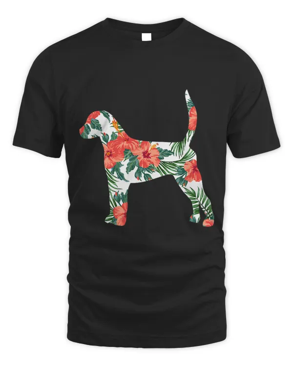 English Foxhound Aloha Hawaiian Dog 3