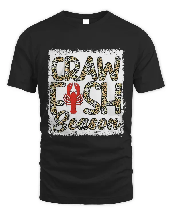 Bleached Craw Fish Season Leopard Crawfish Boil Lobster 3