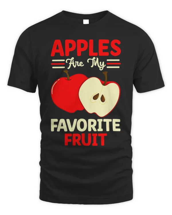 Apples Are My Favorite Fruit Cute Fruit Eater Basket Picker