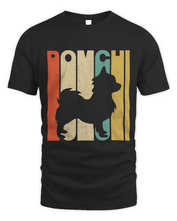 Vintage Retro Style Pomchi Silhouette
