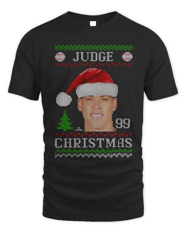 Aaron Judge New York Baseball Christmas Sweater MLBPA