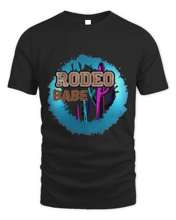 Funny Rodeo Babe Mothers Day valentine Christmas birthday
