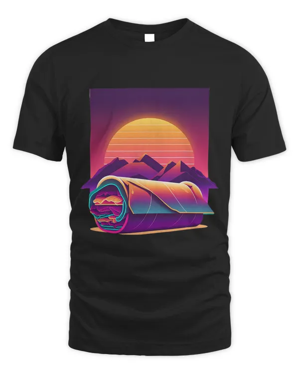 Burritos Synthwave 80s Retrowave Aesthetic 3