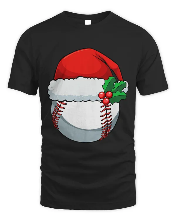 Baseball Santa Hat Christmas Pajama Cool Sport XMas 3