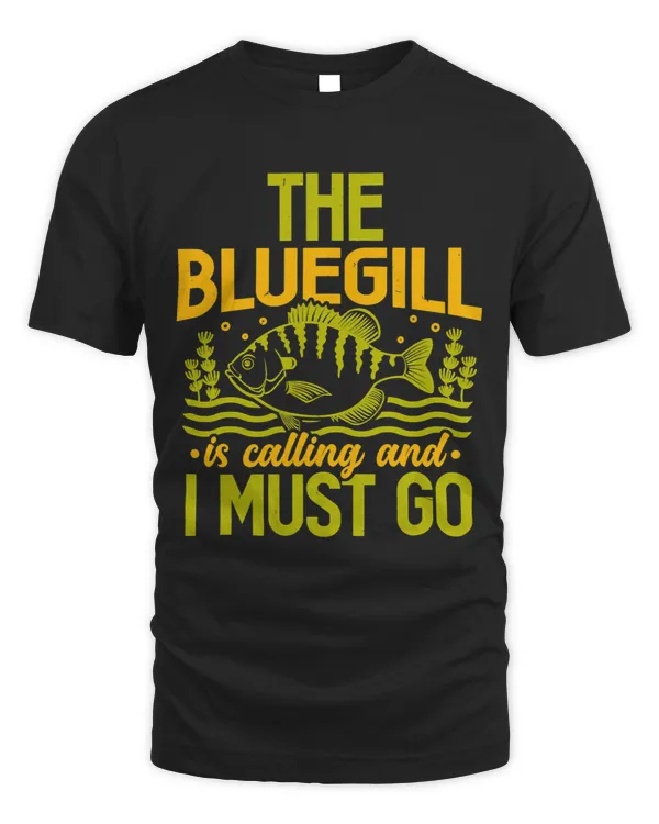Bluegill Is Calling Sunfish Bream Freshwater Fish Fisherman