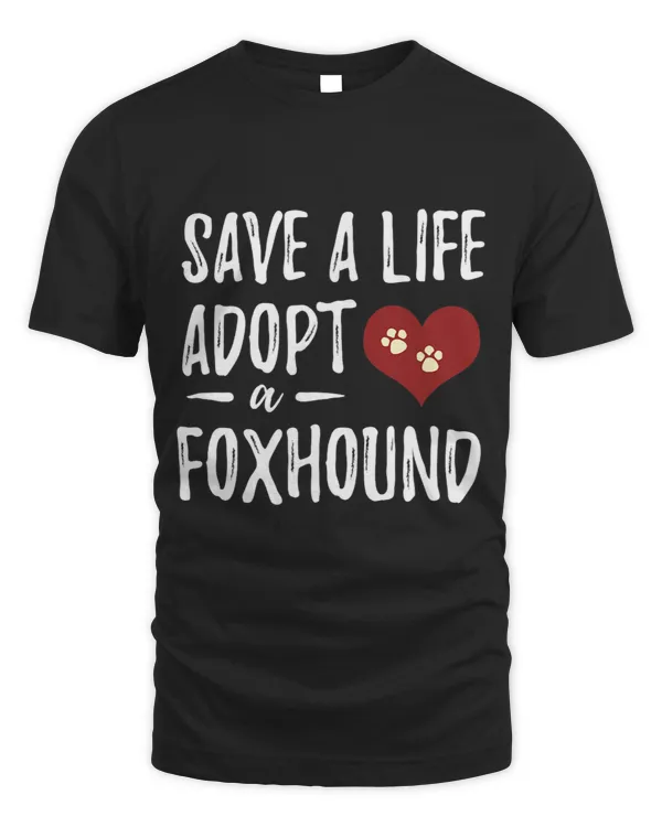 Adopt a Foxhound Funny Rescue Dog Mom Gift