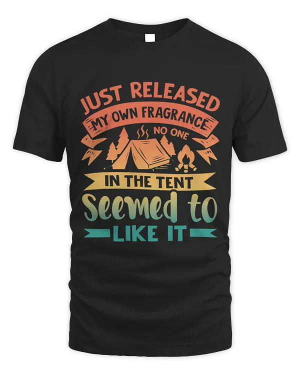 Just Released My Own Fragrance Funny Camping Pun 28