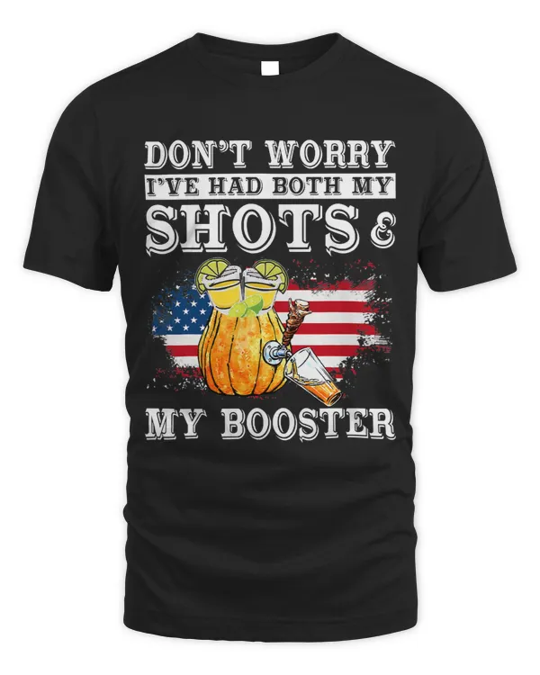 Ive had both my shots and booster Tequila And Pumpkin Beer157