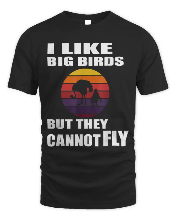 Funny birds that can’t fly. Enjoy watching birds.