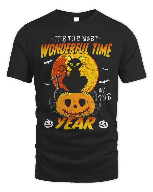 It S He Most Wonderful Ime Of He Year Black Cat Halloween