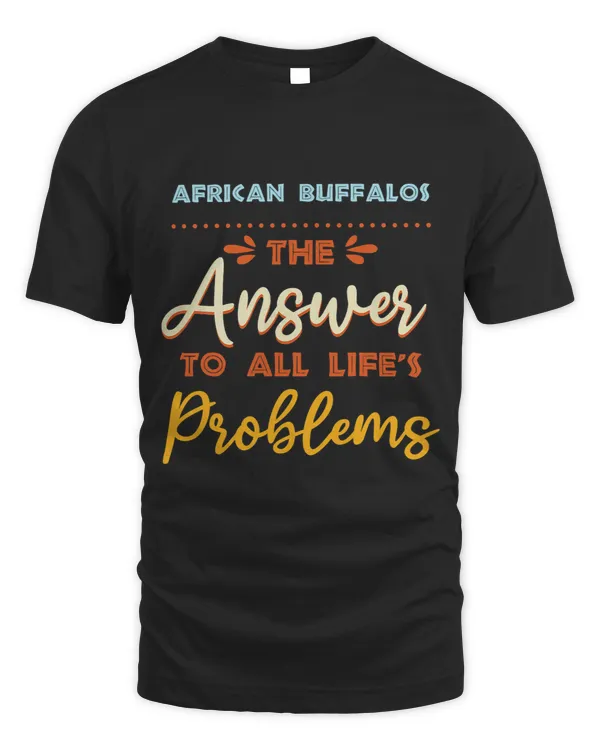 African Buffalos Answer To All Problems Funny Animal Meme