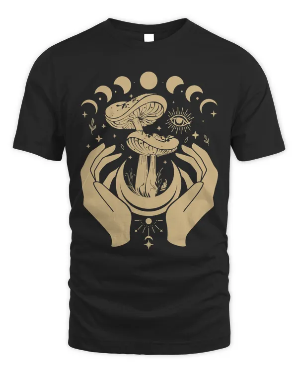 Boho mushrooms minimalism cottage core aesthetic goblincore 3