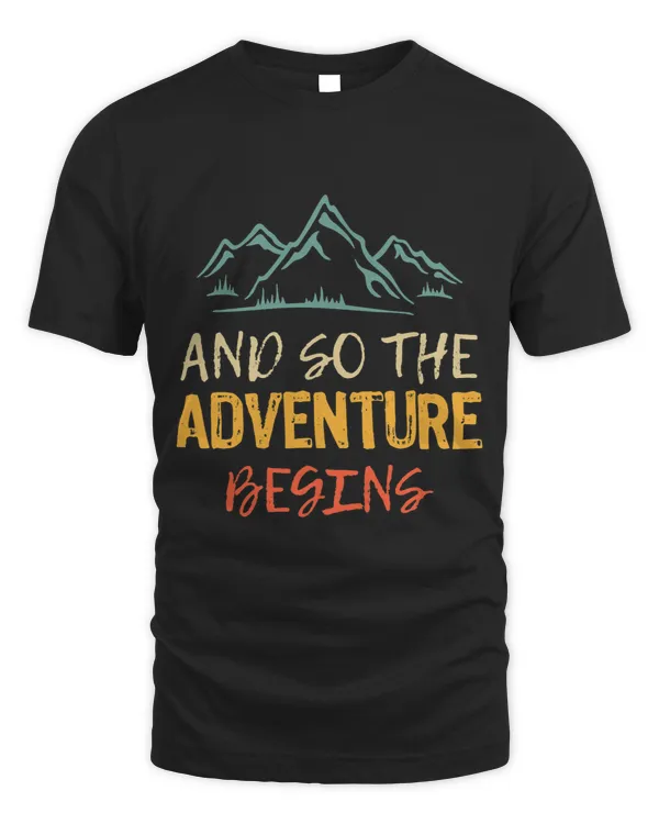 And So The Adventure Begins Camping Road Trip Vintage
