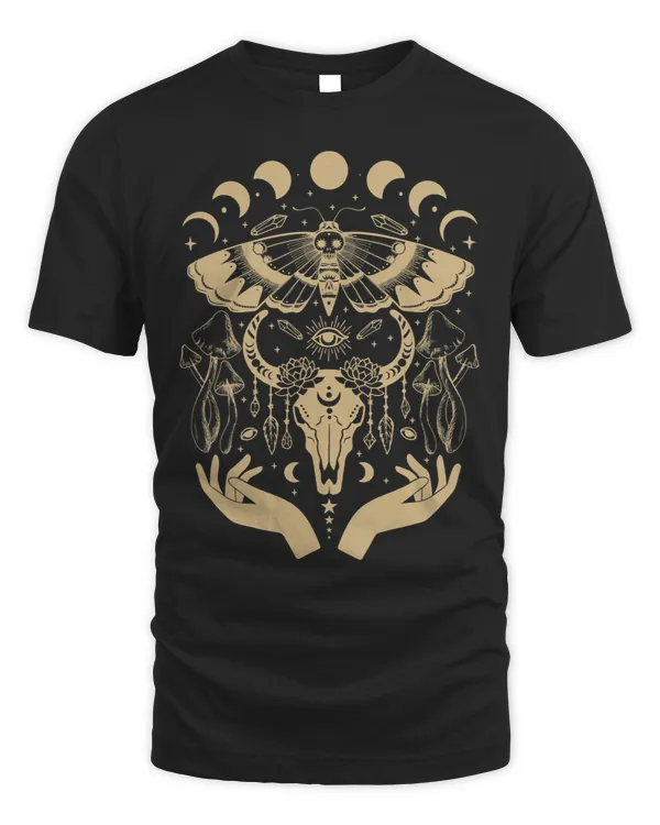 Boho mushrooms minimalism cottage core aesthetic goblincore