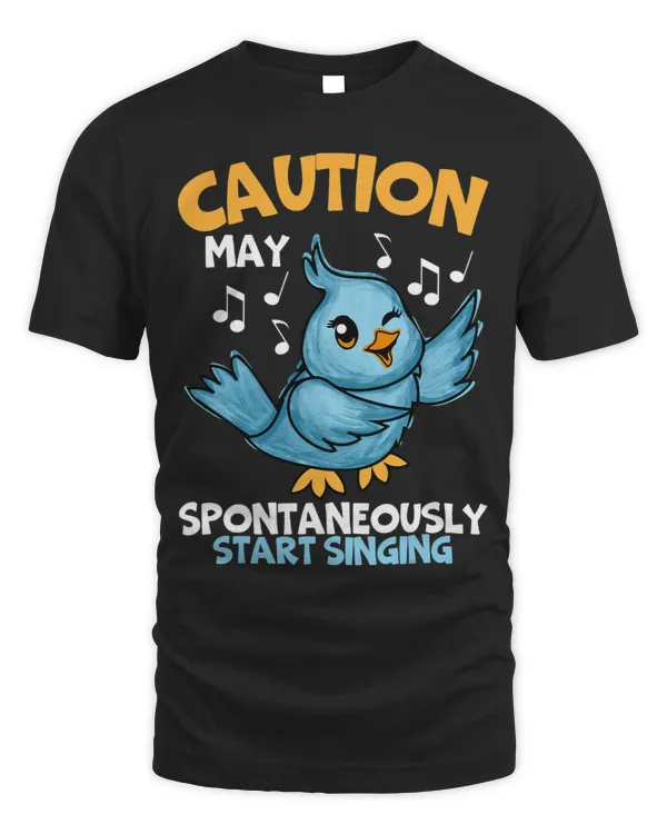 Funny Singers Birds Caution May Spontaneously Start Singing