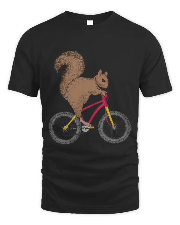 Funny Squirrel Designs Men Women Kids Bike Riders Chipmunks