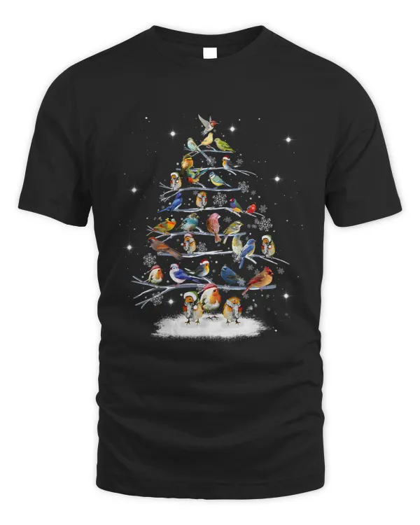 Birds Christmas Tree