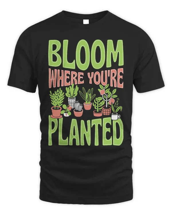 Bloom Where You Are Planted Cute Trendy Zen Garden Love 3