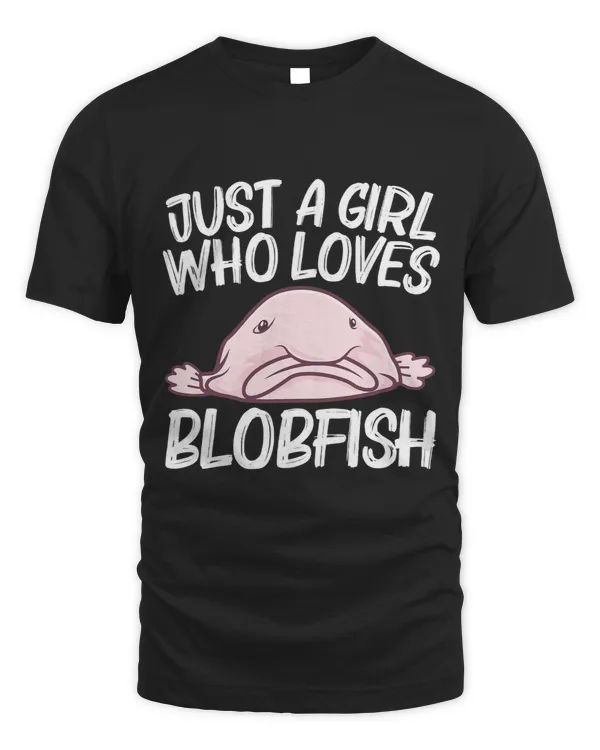 Funny Blobfish Design For Girls Mom Deep Sea Fish Zoo Animal