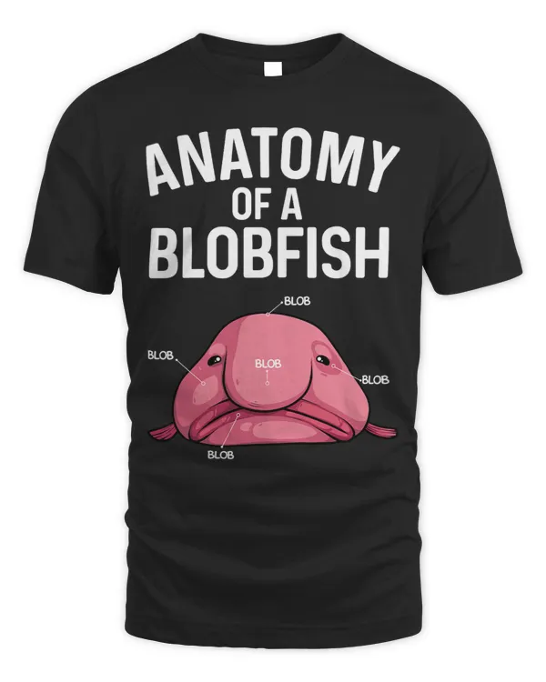 Funny Blobfish Design For Kids Men Women Blob Fish Costume