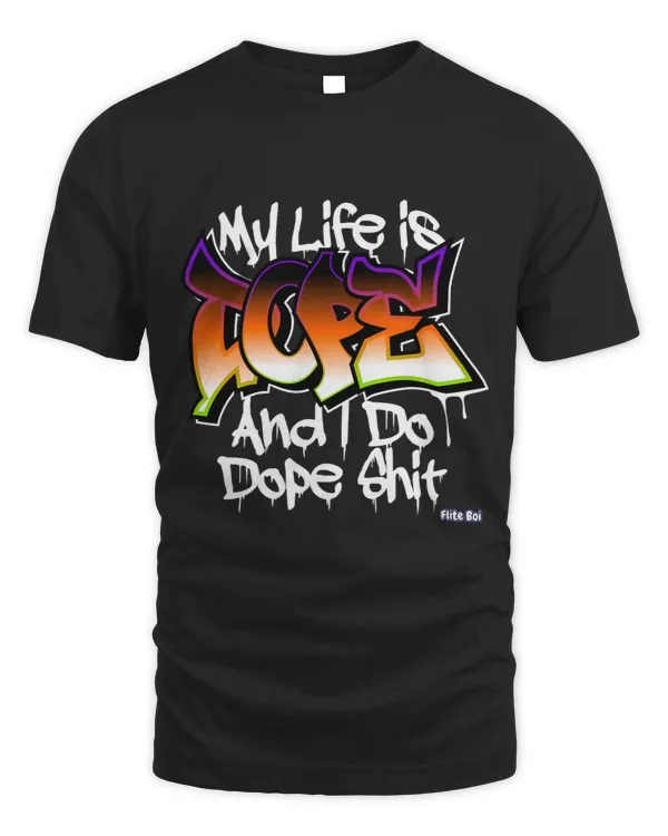Flite Boi Funny Dope Graffiti Graphic Unisex