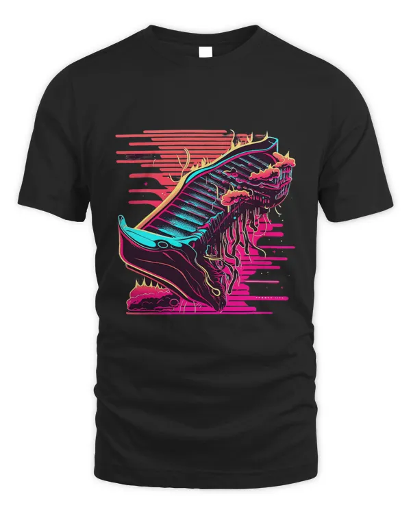 BBQ Ribs Synthwave 80s Retrowave Aesthetic 3