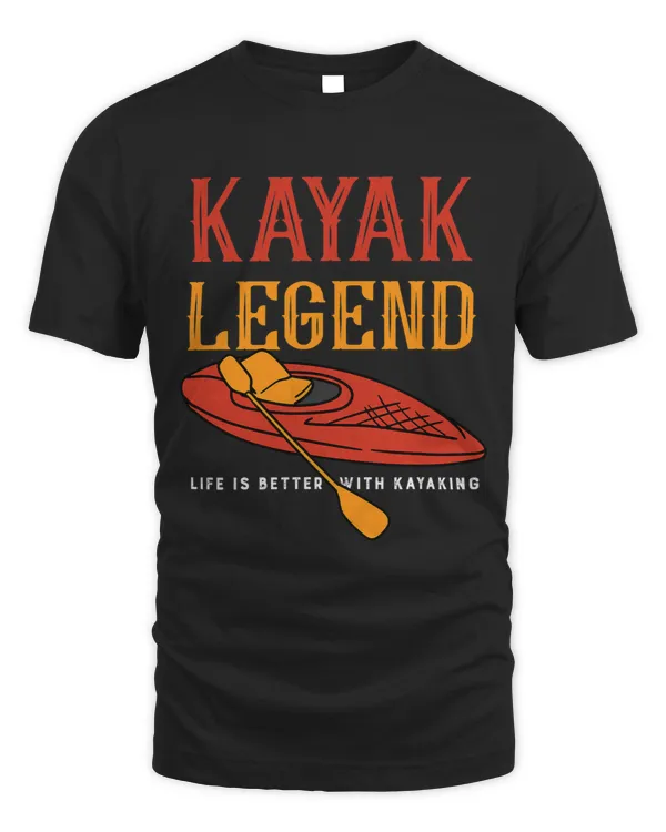 Kayak Legend Canoeing Whitewater Wildlife