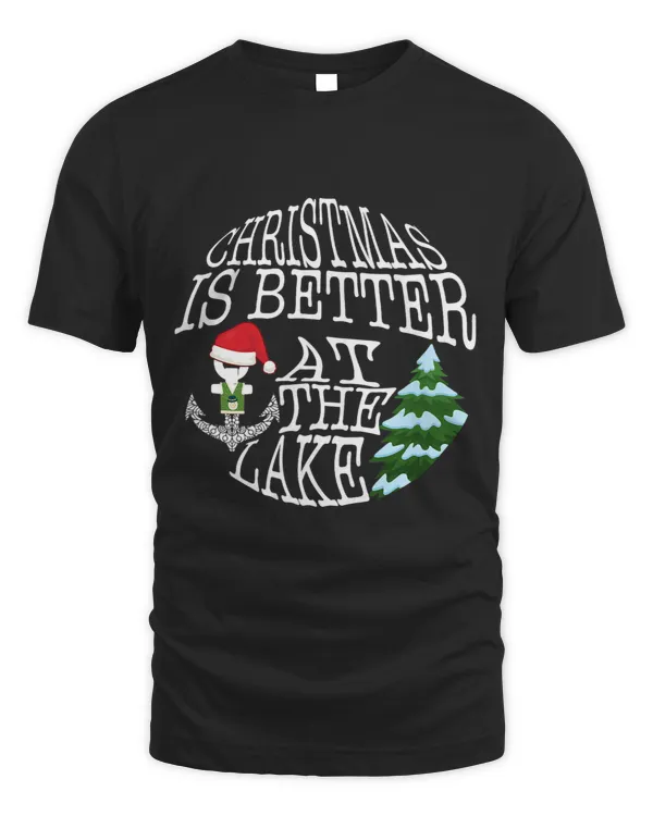 Christmas Is Better At The Lake Camping Vacation Lover Chris