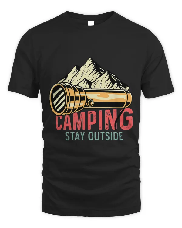 Camping Stay Outside Adventurous Person