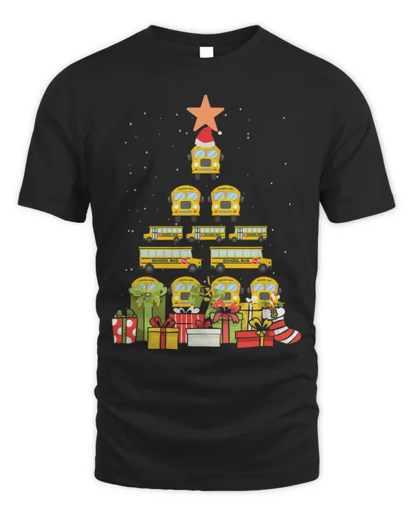 Christmas School Bus Tree Xmas Driving Specialist Costume