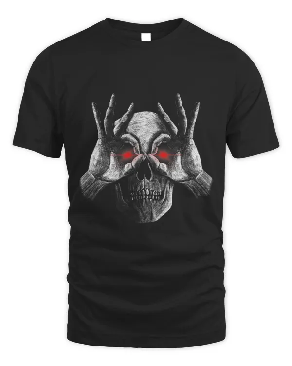 Funny Goth Dark Art Punk Emo Aesthetics Creepy Skull