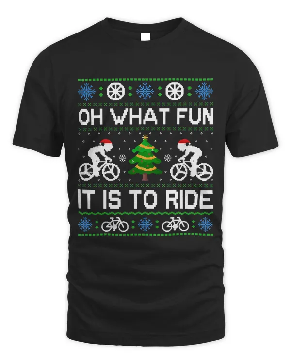 Cycling Oh What Fun It Is To Ride Jumper Sweater Christmas