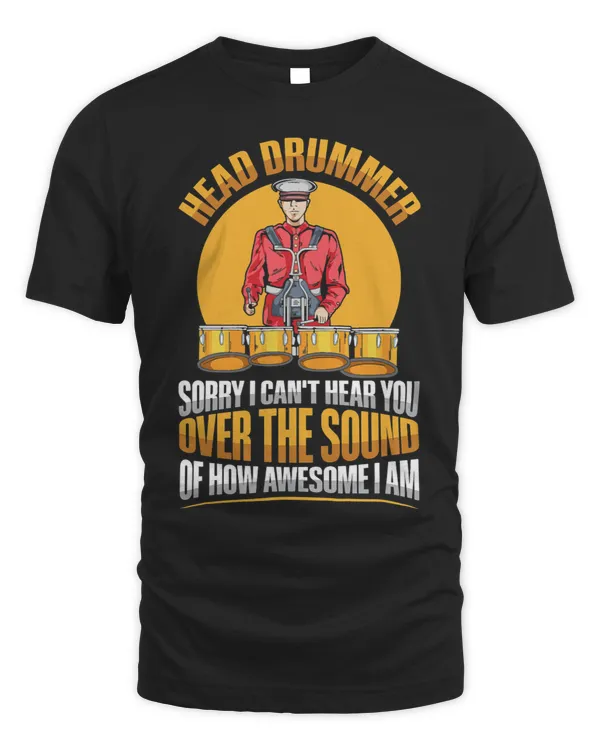 Quad Drums Marching Band Design for a Tenor drummer