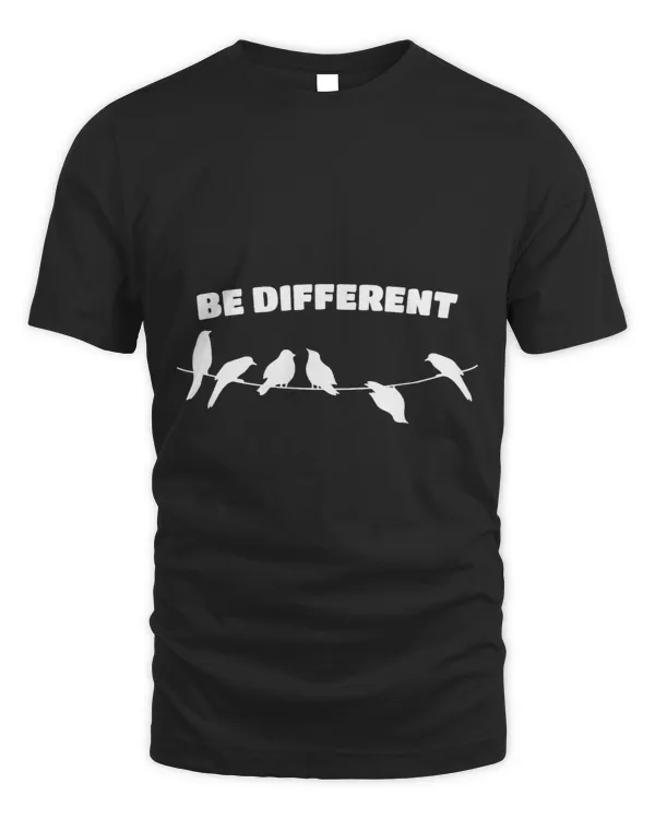 Be Different Birds Funny upside down