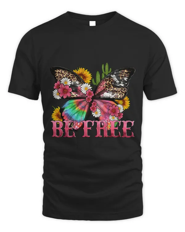 Be Free With Western Butterfly Cheetah Motivation Positive