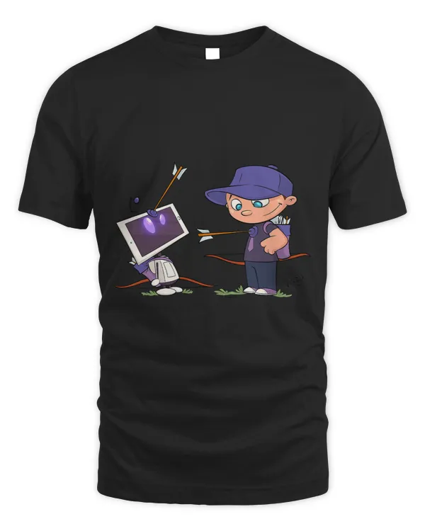 Archery Kawaii Seany Poo HawkeyeSona Super Hero Retro 90s
