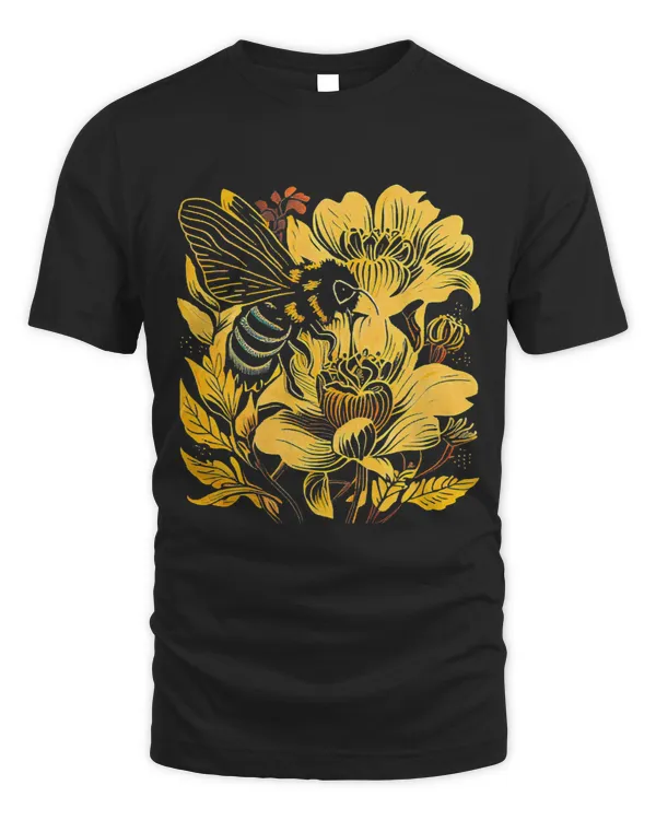 Honeybee and bumble bee for American hive beekeepers