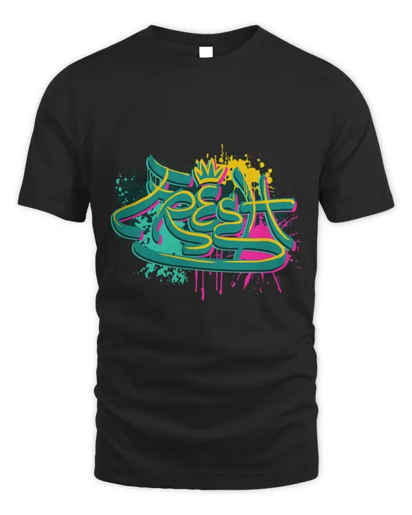 Fresh Graffiti Lover Spray Paint Street Art Drawing Artist