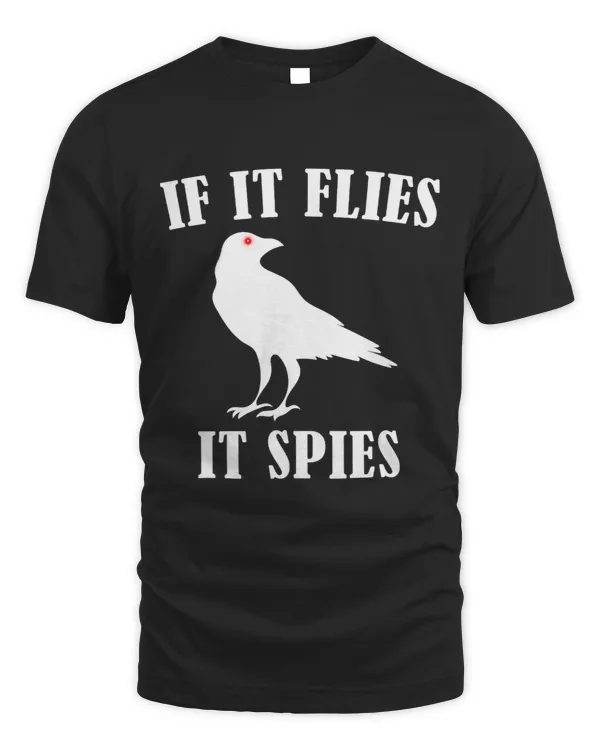 Birds Spie Conspiracy Joke Meme Surveillance Mens Womens 2