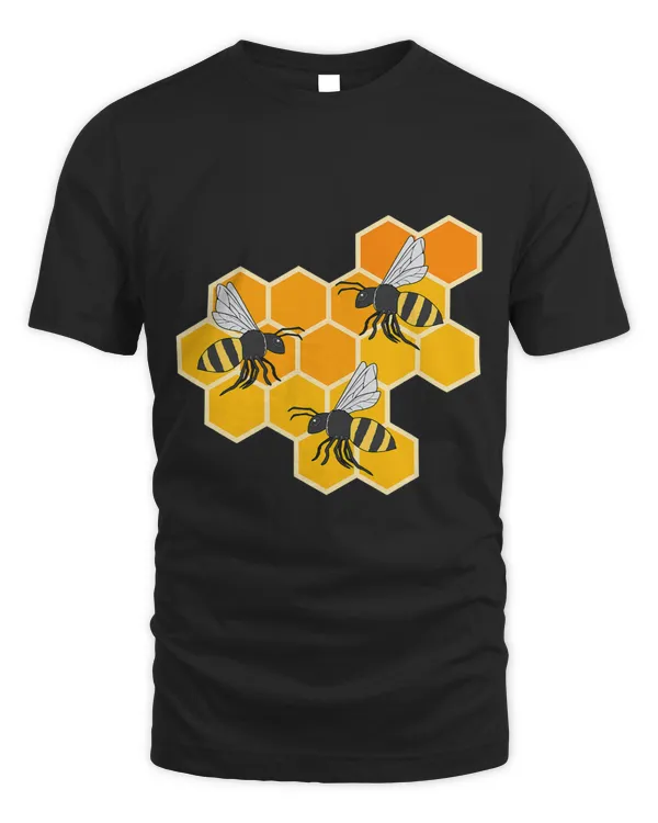 Honeycombs Bees Nature Wildlife Honey