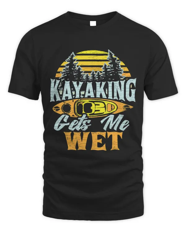 Kayaker Kayak Kayaking Gets Me Wet