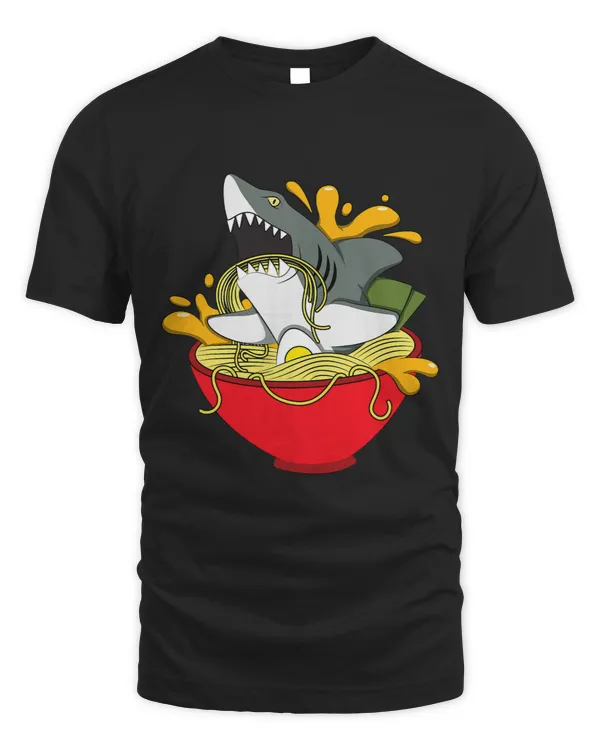 shark in ramen shark ramen humour pho noodle soup