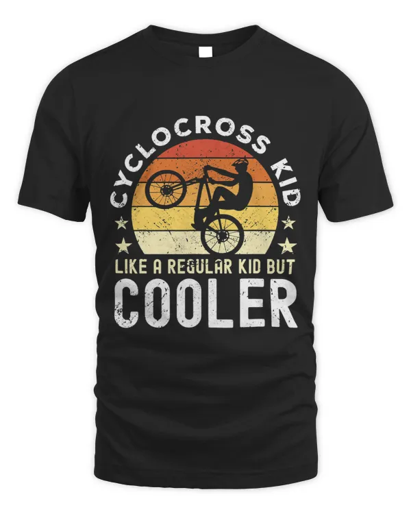 Cyclocross Kid Saying With Cyclocross Bike